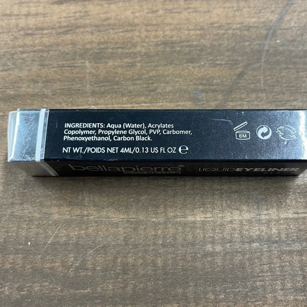 Bellapierre Cosmetics Liquid Eyeliner Black Waterproof Long‎ Lasting Makeup